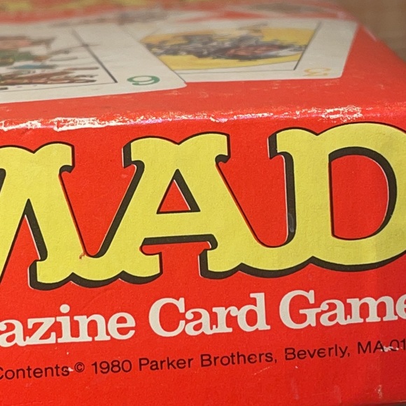 1979 Instructions to a 1980 "MAD" card game! All pieces and Madness Included! - Picture 2 of 16